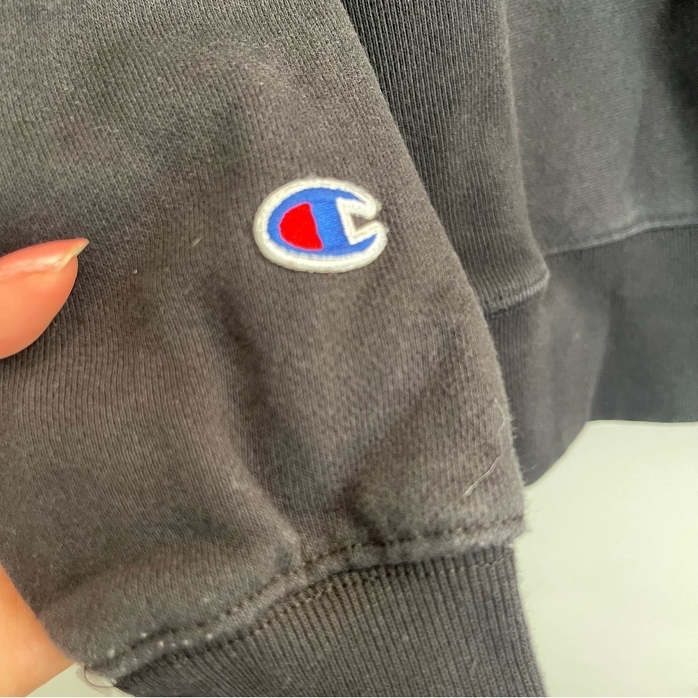 Champion Carrots Reverse Weave Pullover Men's Size S Black Big C Logo - Picture 8 of 12